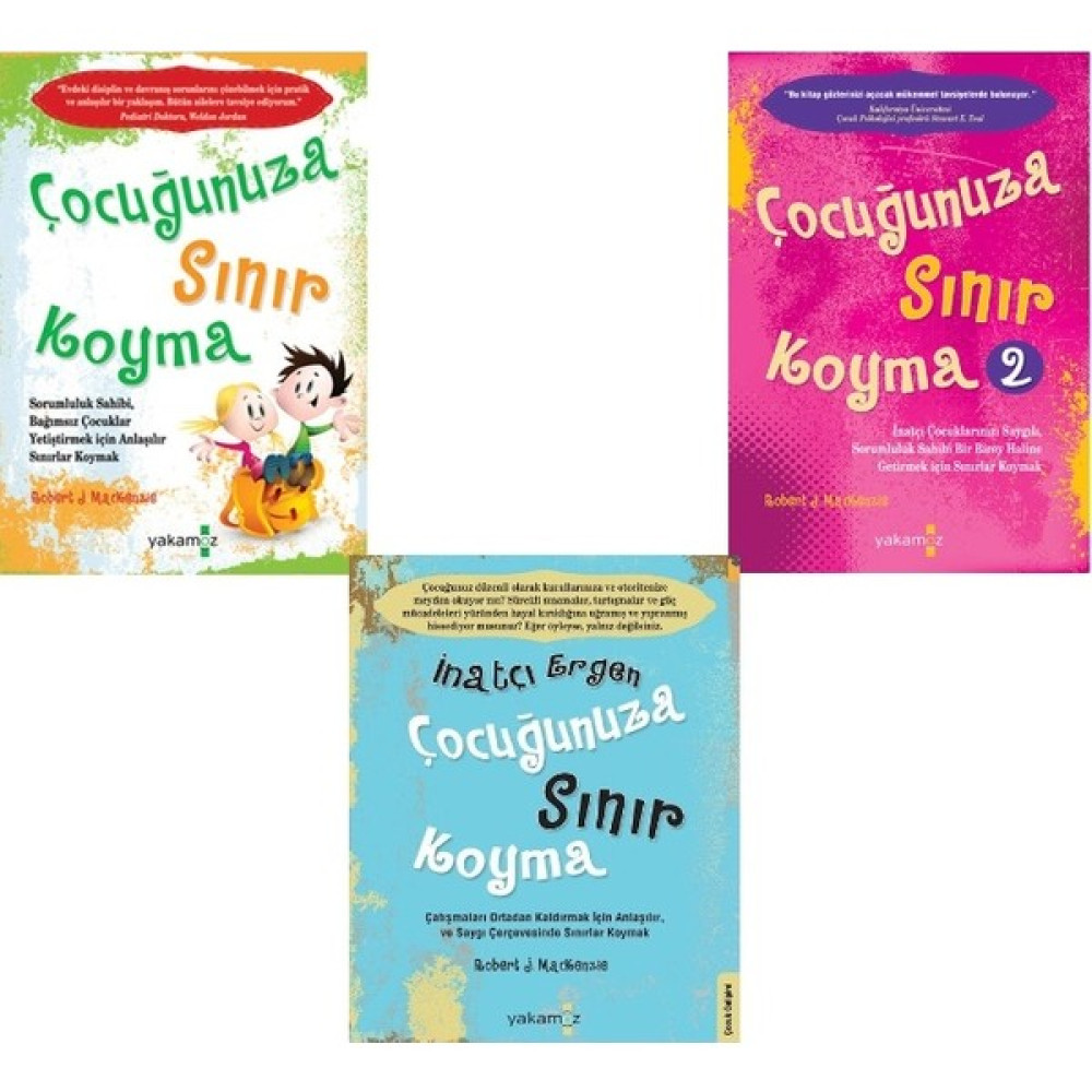 Inatçı Ergen Çocuğunuza Sınır Koyma - Çocuğunuza Sınır Koyma 1 - 2 / 3 Kitap Set Çocuk Bakımı Kitapları Fiyatı