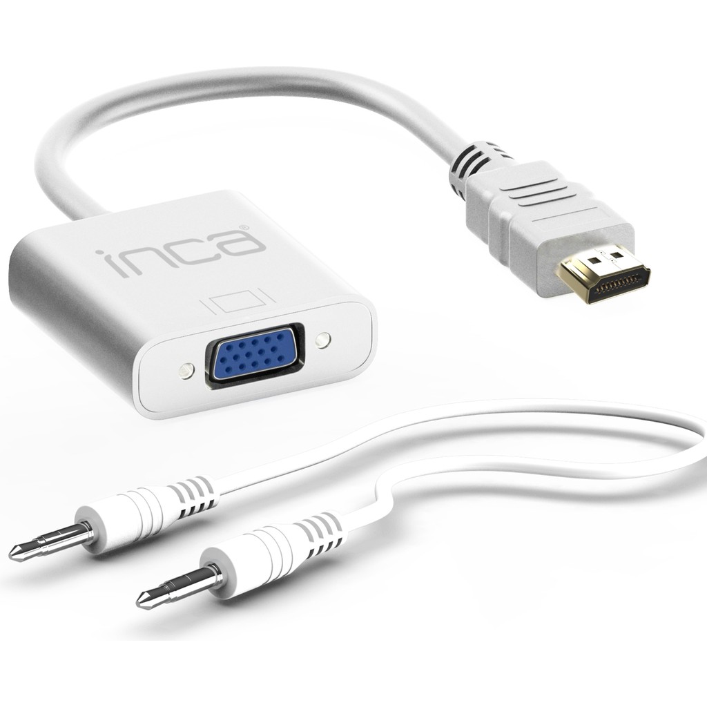 Inca HDMI to VGA Jaklı Çevirici IHTVJ-7 20 cm Ses Kablosu Dahil Bilgisayar Çevirici ve Adaptörü Fiyatı