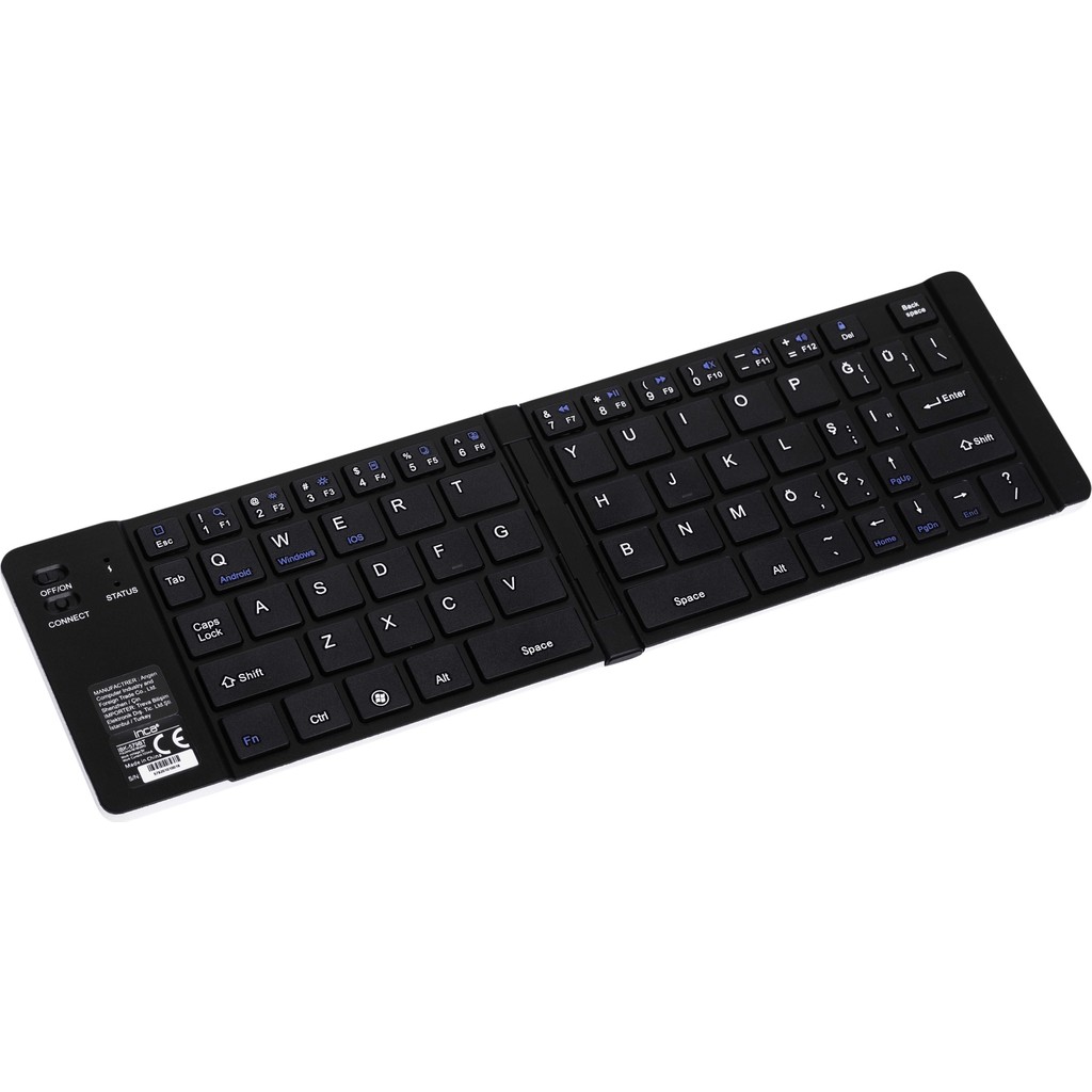 Inca IBK-579BT Katlanabilir Şarjlı Bluetooth Klavye Klavye - Mouse Fiyatı