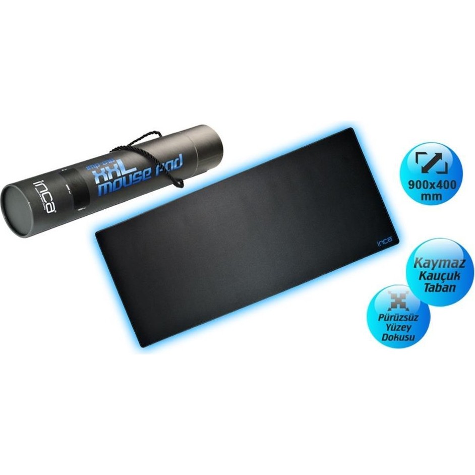 Inca IMP-018M 900-400M Xxl Gaming Mouse Pad Mavi Klavye - Mouse Fiyatı