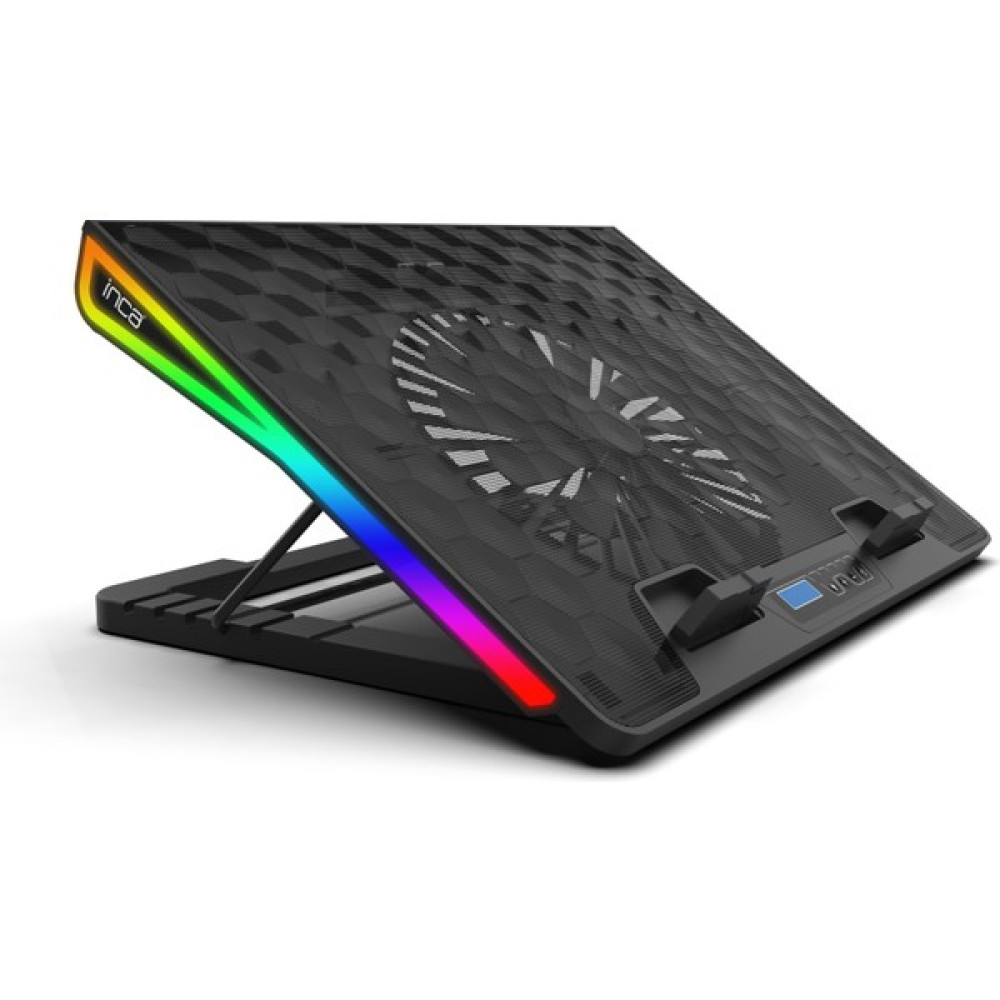 Inca INC-608GMS Arrax Serıes Bıg Fan, Rgb Frame, LCD Panel, 7 Rgb Mode, 5 Steps 13 ”-18” Gamıng Oto Boyaları Fiyatı