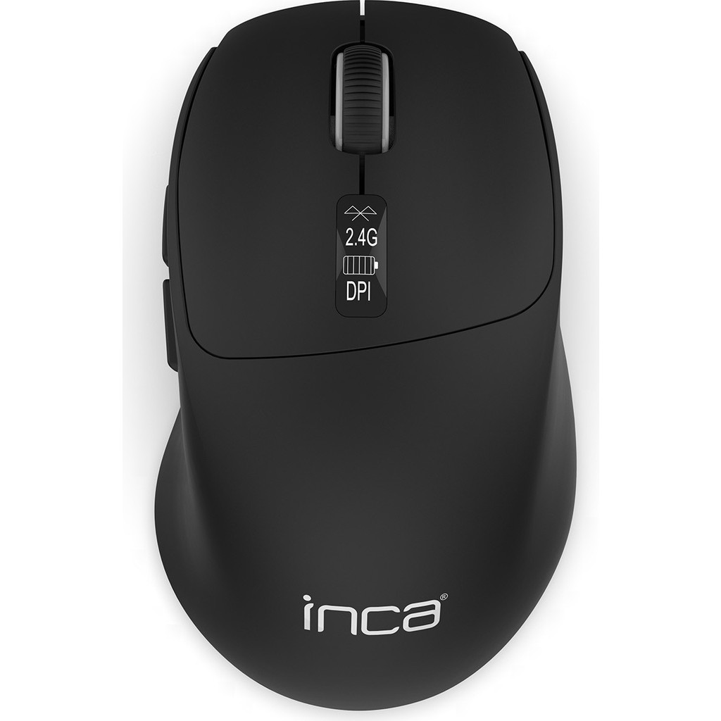 Inca IWM-397T Kablosuz Mouse | 7d Sessiz Tuş 500MAH Şarjlı LED Gösterge Paneli 3200 Dpı - Siyah Klavye - Mouse Fiyatı