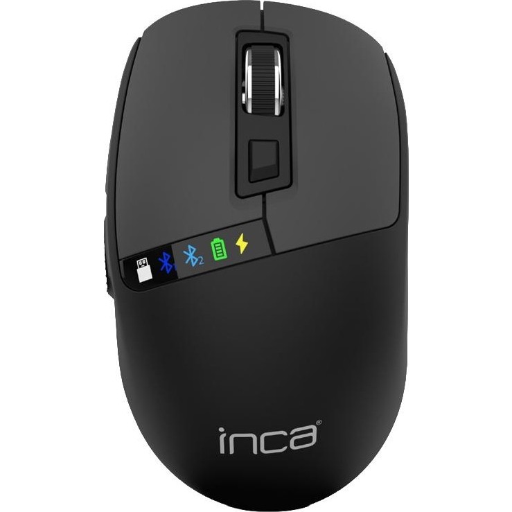 Inca IWM-512RS Rechargeable Sılent Bluetooth Kablosuz Mouse-Siyah - Siyah Klavye - Mouse Fiyatı