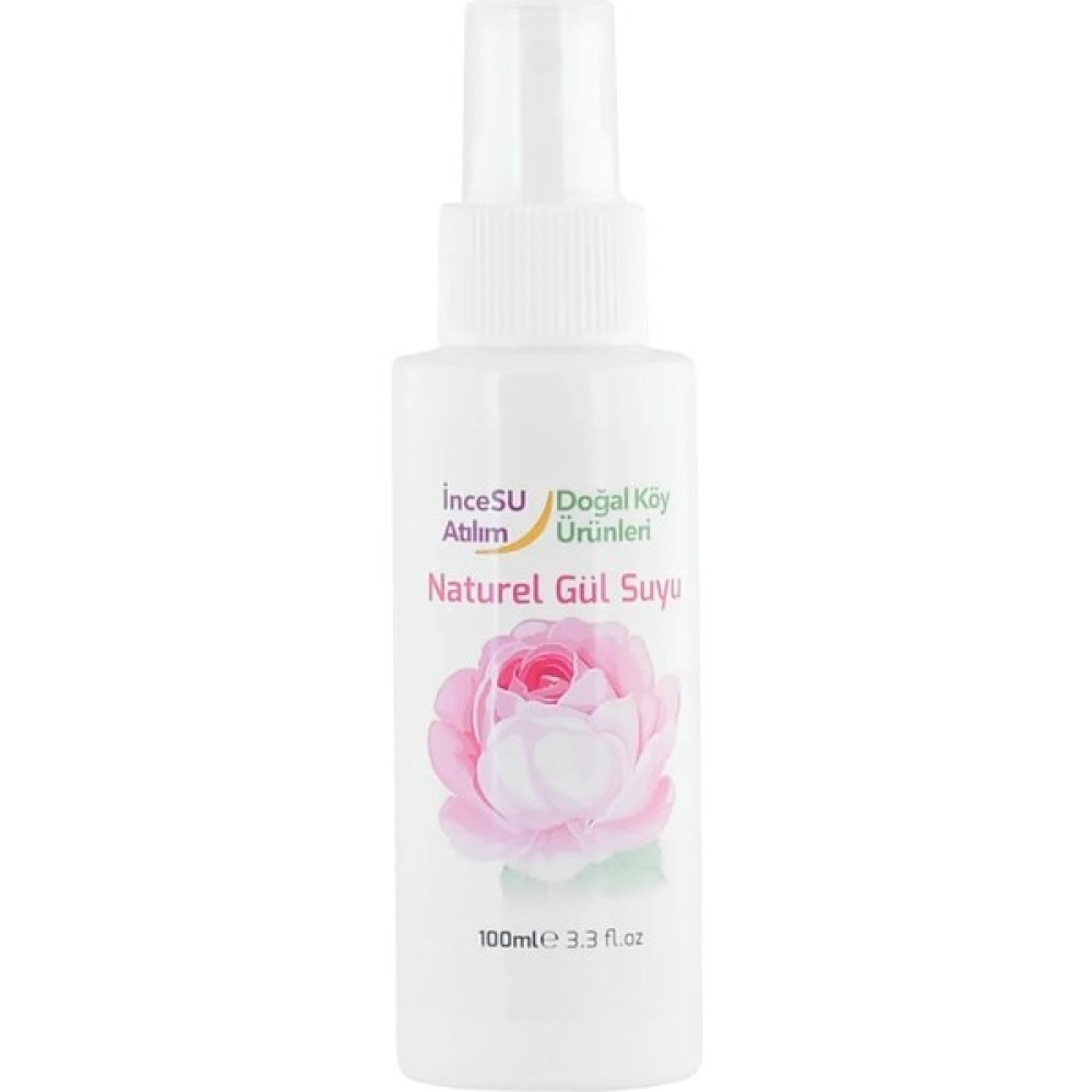 İncesu Atılım Isparta Incesu Naturel Gül suyu 100 ml - Sprey -Saf GülSuyu Kolonya & Gülsuyu Fiyatı