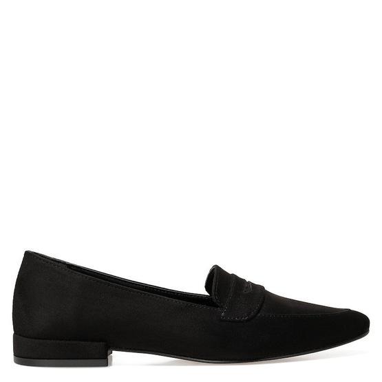 İnci NELA2 Siyah Kadın Loafer Ayakkabı