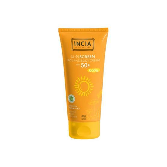 Incia Baby Sunscreen %100 Doğal SPF50+ 70 ml Bebek Güneş Kremi