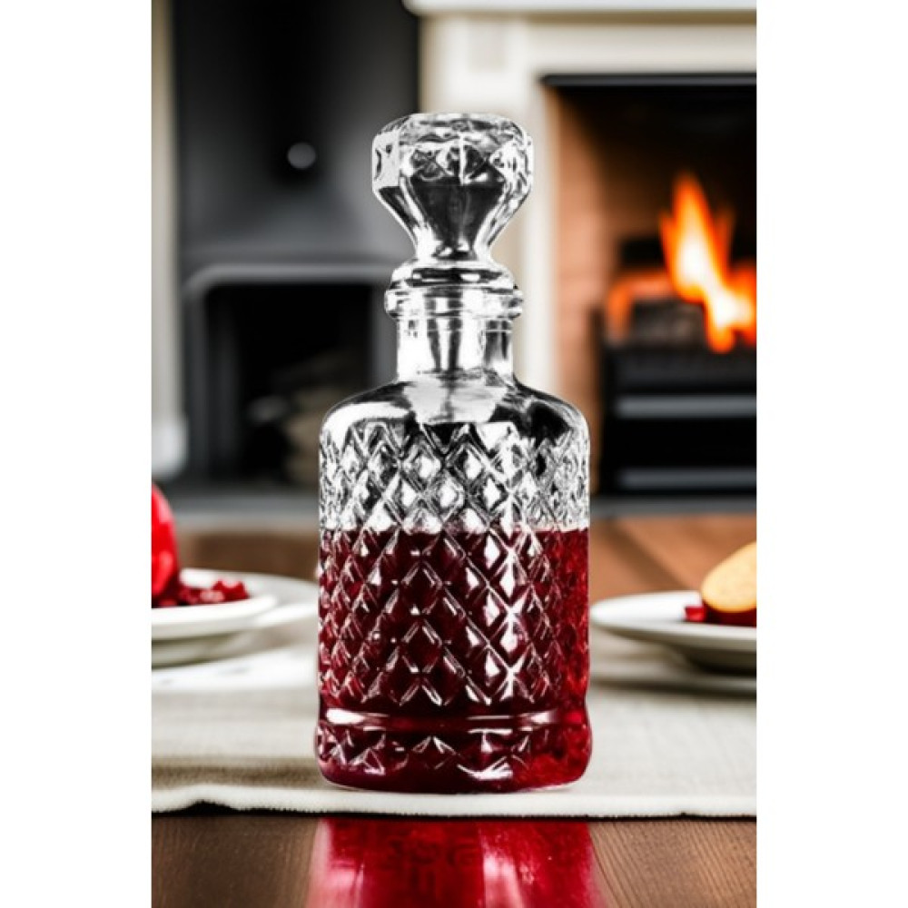 İncili Home Kristal Kesme Cam Karaf Sürahi Meşrubat Viski Şişesi 1200 ml - 1,2 L Sürahi Fiyatı