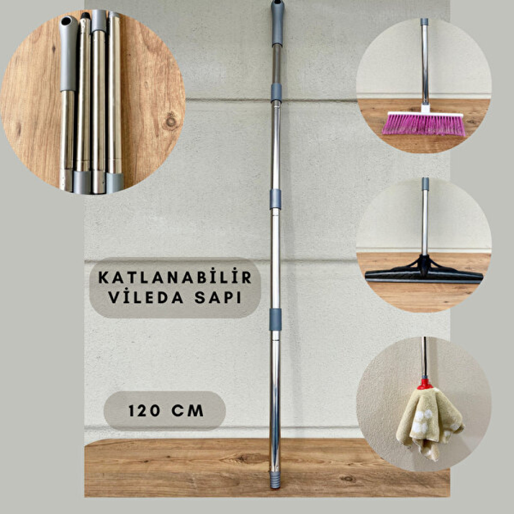 İncirop Katlanabilir Pratik Vileda Yedek Sap 120 cm Temizlik Malzemeleri Fiyatı