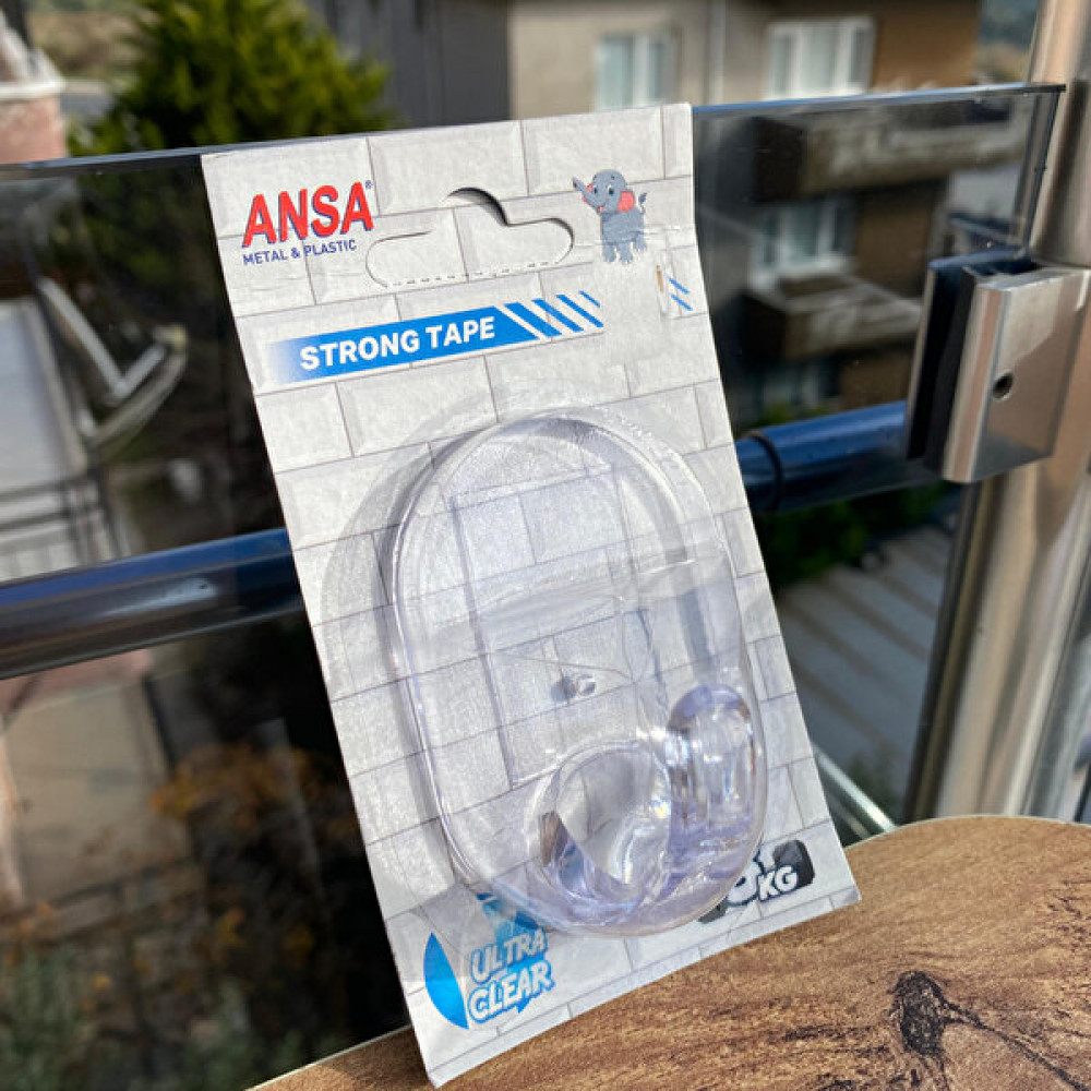 İncirop Şeffaf Oval Tekli Yapışkanlı Çok Amaçlı Askı Eşya Saklama / Düzenleme Fiyatı