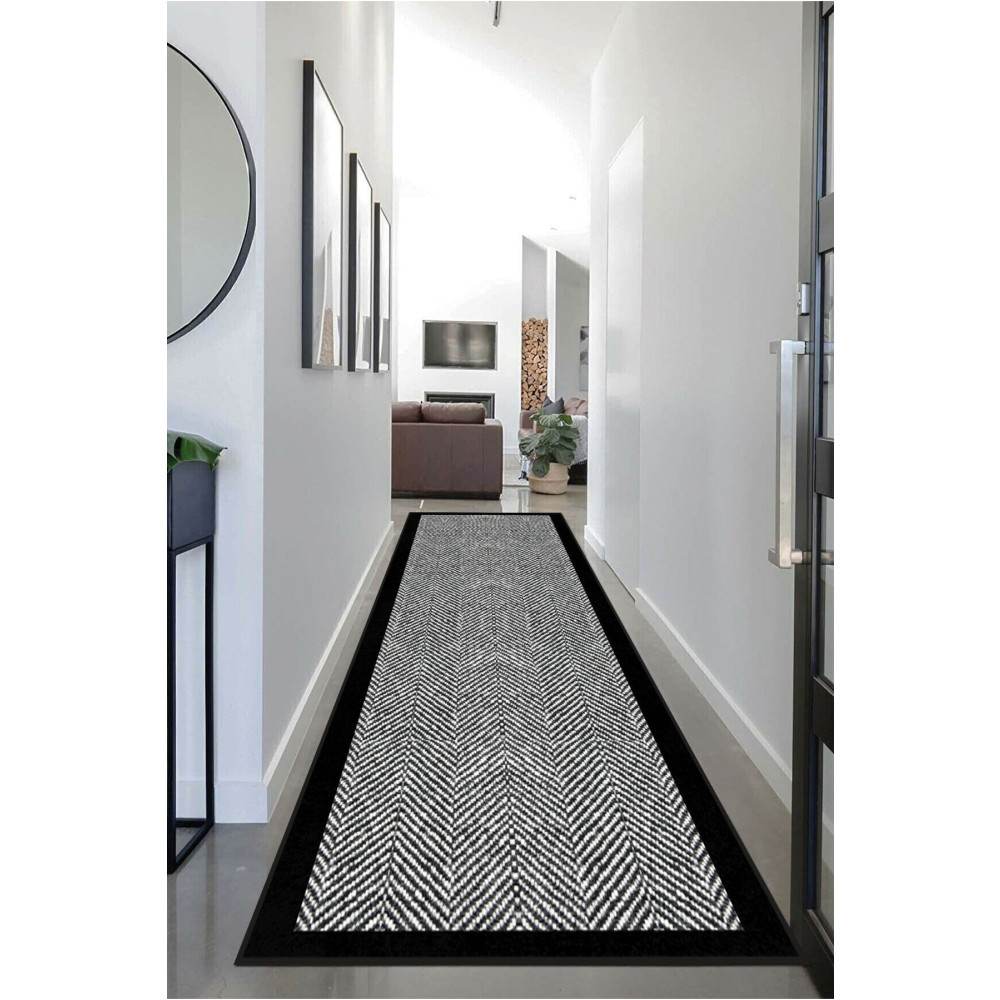 İNCİTEKS Dijital Baskı Dört Mevsim Kaymaz Taban Yıkanabilir Yolluk Koridor Mutfak Ve Salon Halısı 80 x 180 Beden Yolluk Fiyatı