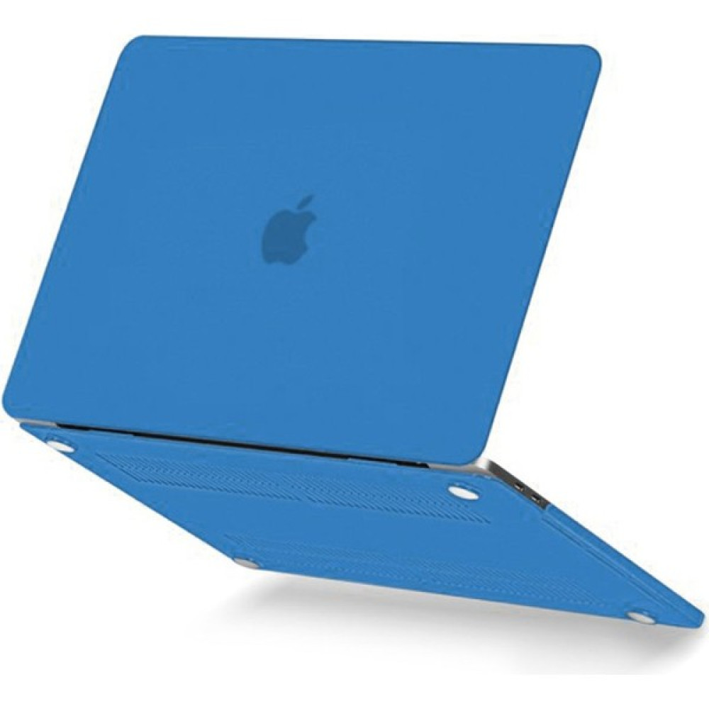 İncix Macbook New Pro 13 M1 M2 2020-2022 A2251/A2289/A2338 Koruyucu Kapak Kılıf + Klavye ve Ekram Koruyucu Set - Mavi Tablet Kılıfı Fiyatı