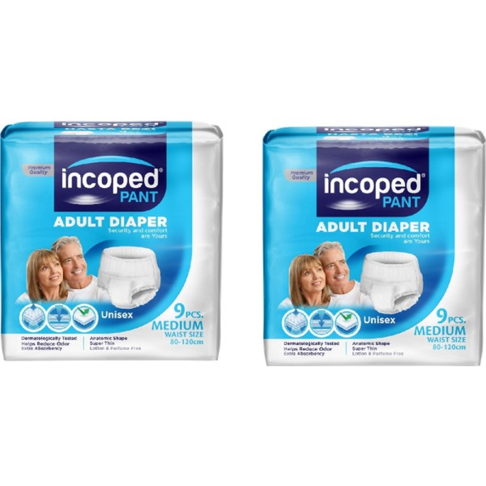 Incoped Pant Emici Külot Medium 9 Adet 2 Paket Oto Boyaları Fiyatı