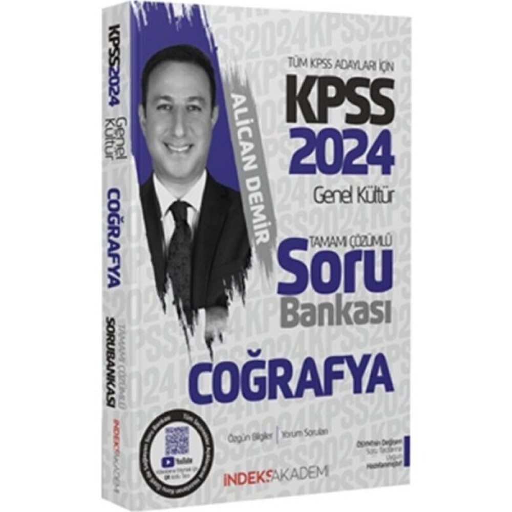 İndeks Akademi Yayıncılık 2024 KPSS Coğrafya Soru Bankası KPSS Fiyatı
