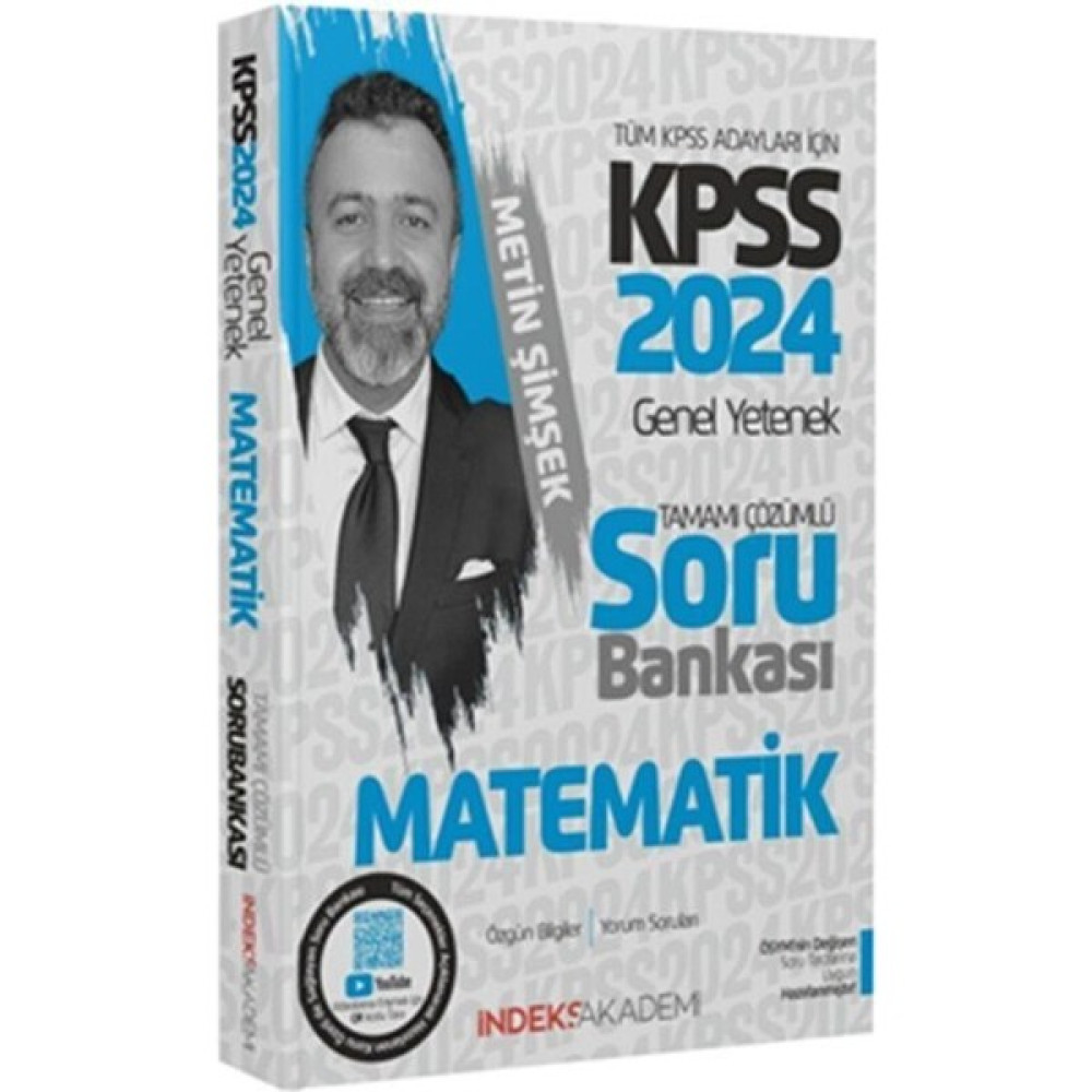 İndeks Akademi Yayıncılık 2024 KPSS Matematik Soru Bankası KPSS Fiyatı