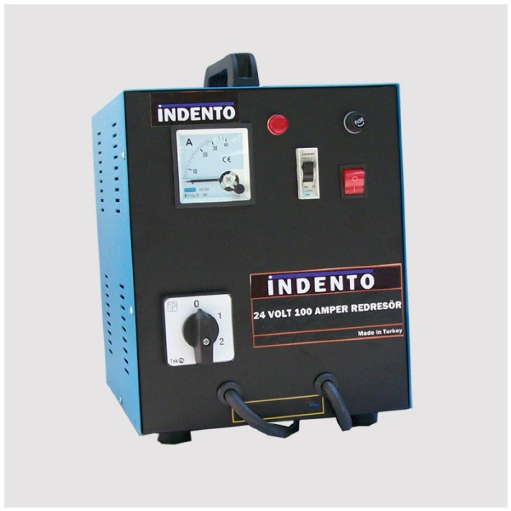 Indento Akü Şarj Cihazı 24 Volt 100 Amper Redresör Akü Şarj Edici Fiyatı