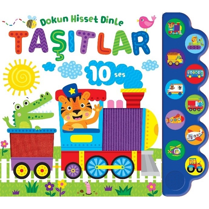 İndigo Çocuk Dokun, Hisset, Dinle - Taşıtlar (Sesli Kitap - 10 Farklı Ses) Diğer Fiyatı