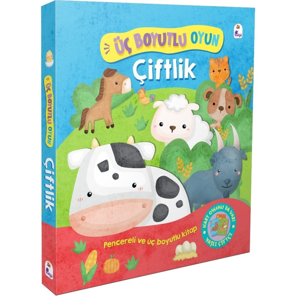 İndigo Çocuk Üç Boyutlu Oyun - Çiftlik Diğer Fiyatı