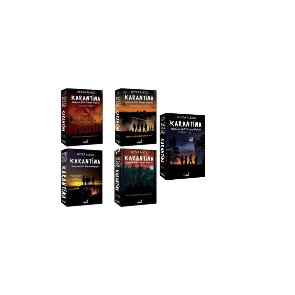 İndigo Kitap Karantina Serisi 5 Kitap Set Ciltsiz Beyza Alkoç Roman Fiyatı