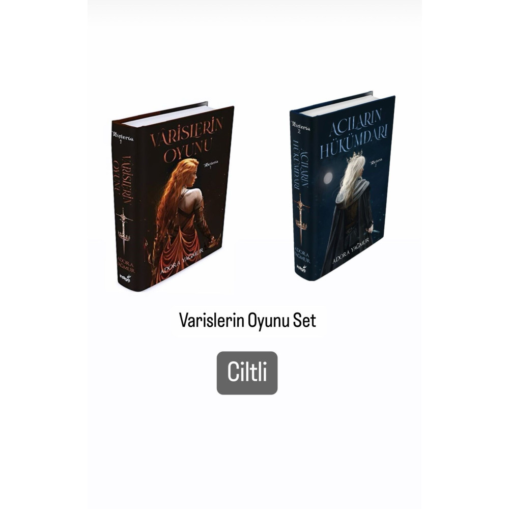 İndigo Yayınları Varislerin Oyunu 1-2 Set ( Acıların Hükümdarı - Ciltli) Poster Ve Ayraç Hediyeli Roman Fiyatı