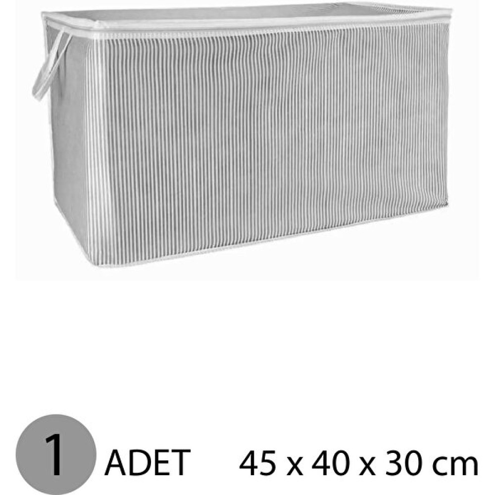 İndirim Hareketi Kazak Hurcu Mini Hurç 45X40X30 cm Gri - 1 Adet - Beyaz - Gri Hurç Fiyatı