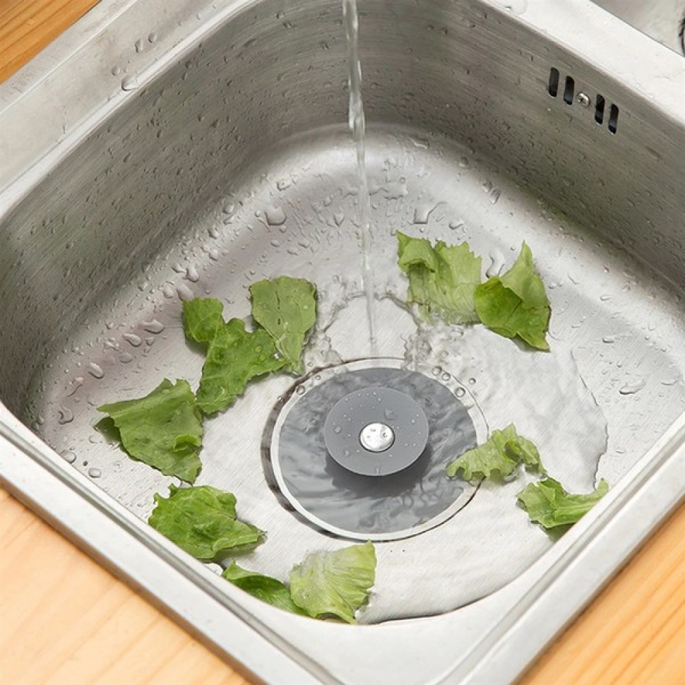 İndirim Kap 2 Kademeli Dokunmatik Lavabo Tıkacı Silikon Lavabo Gider Tıpası Banyo Aksesuarları Fiyatı