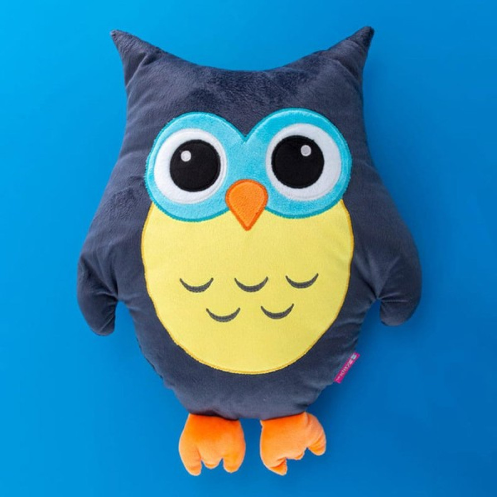İndirimlial Baykuş Yastık 40 cm Peluş Uyku Arkadaşı Yerli Üretim - Çok Renkli / Baykuş Peluş Oyuncaklar Fiyatı