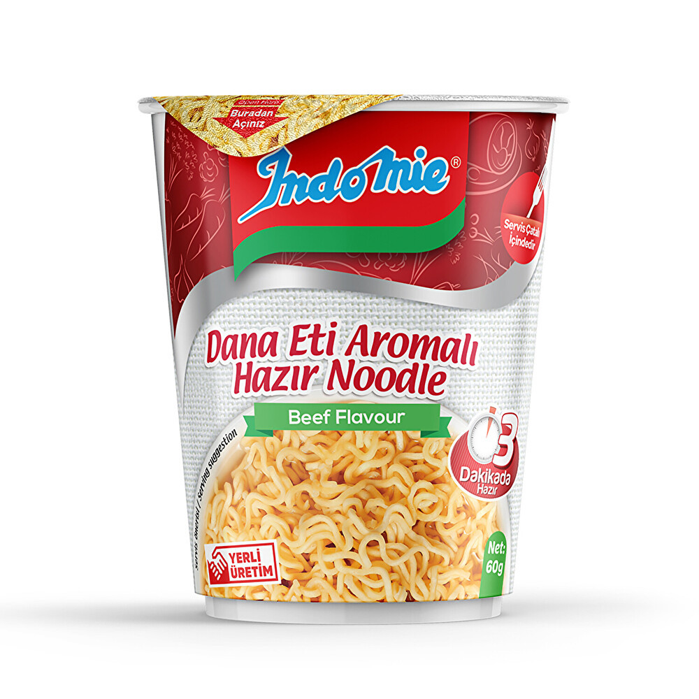 Indo Mie Etli Noodle 60 G Makarnalar Fiyatı