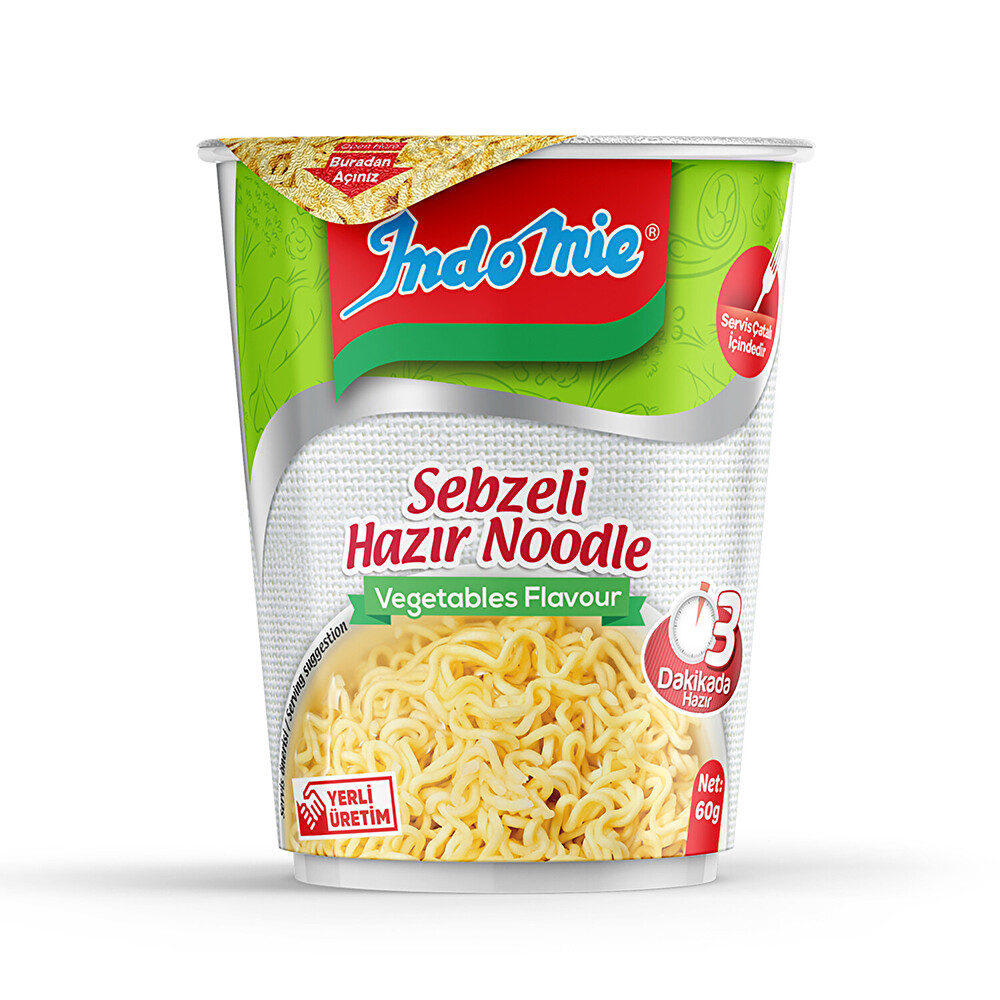 Indo Mie Sebzeli Noodle 60 G Makarnalar Fiyatı