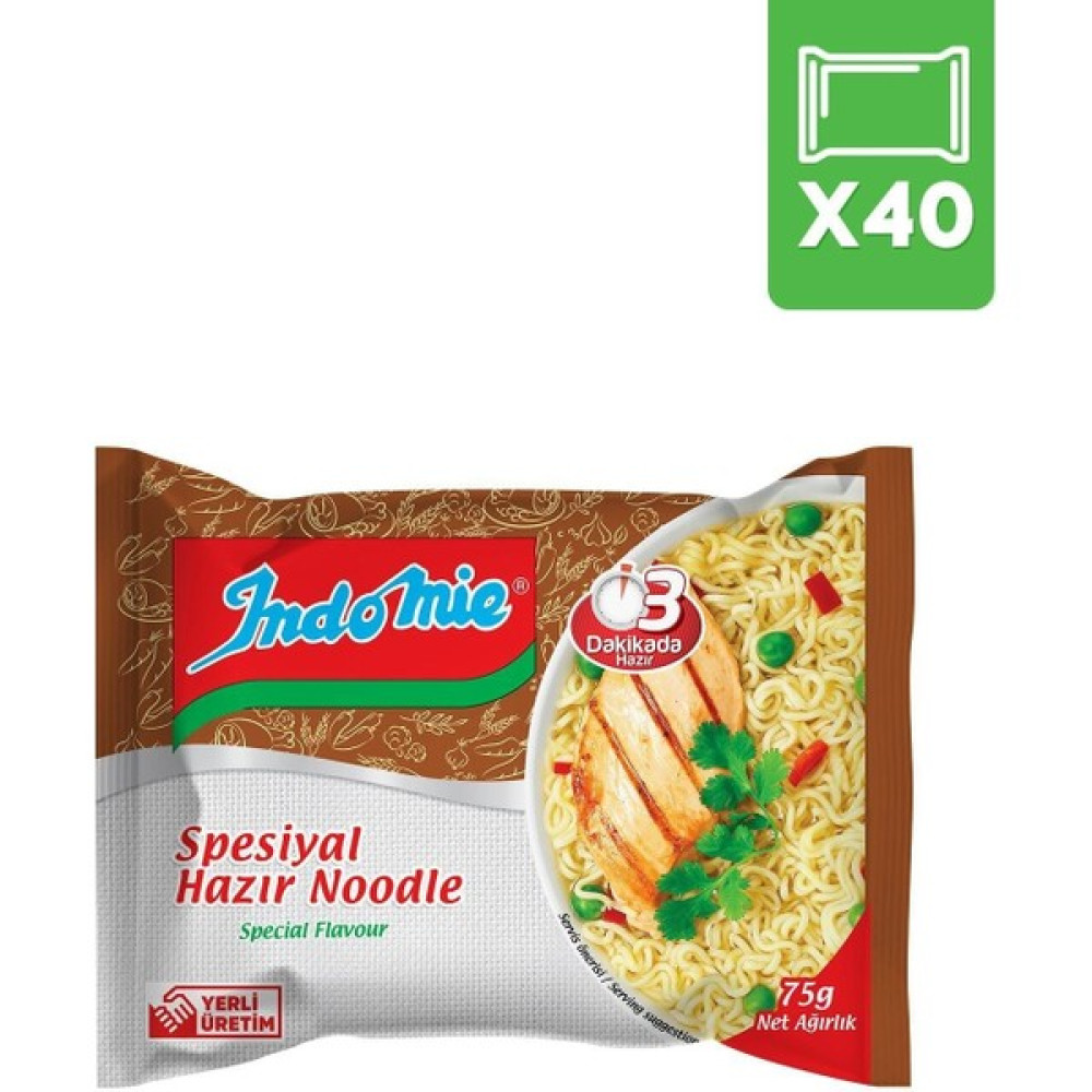 Indomie 40'lı Spesiyal Hazır Noodle Paket Diğer Fiyatı