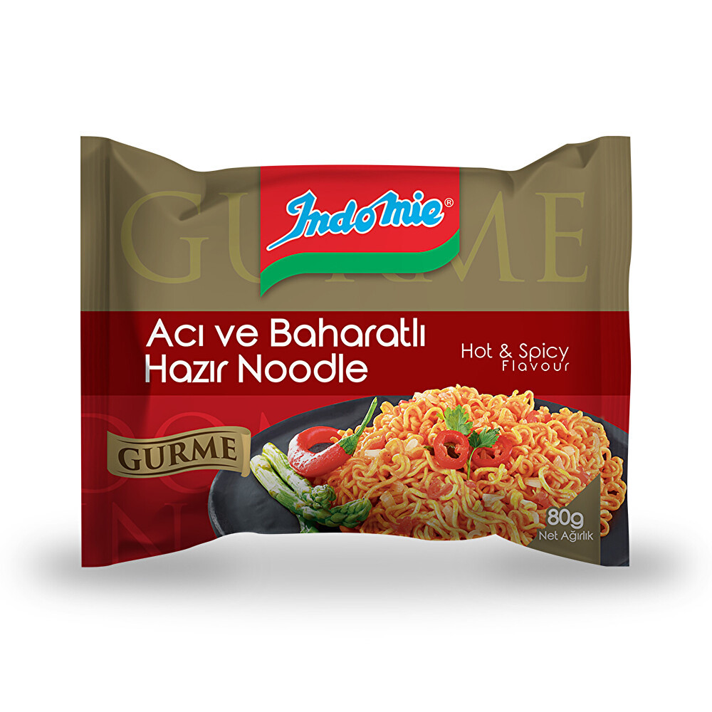 Indomie Gurme Acı Ve Baharatlı Hazır Noodle 80 G Makarnalar Fiyatı