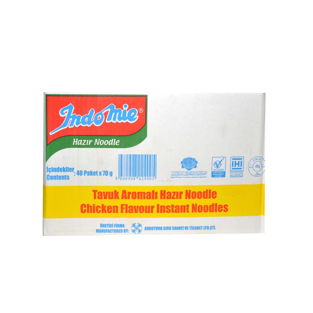İndomie Noodle 70 gr Tavuk Çeşnili