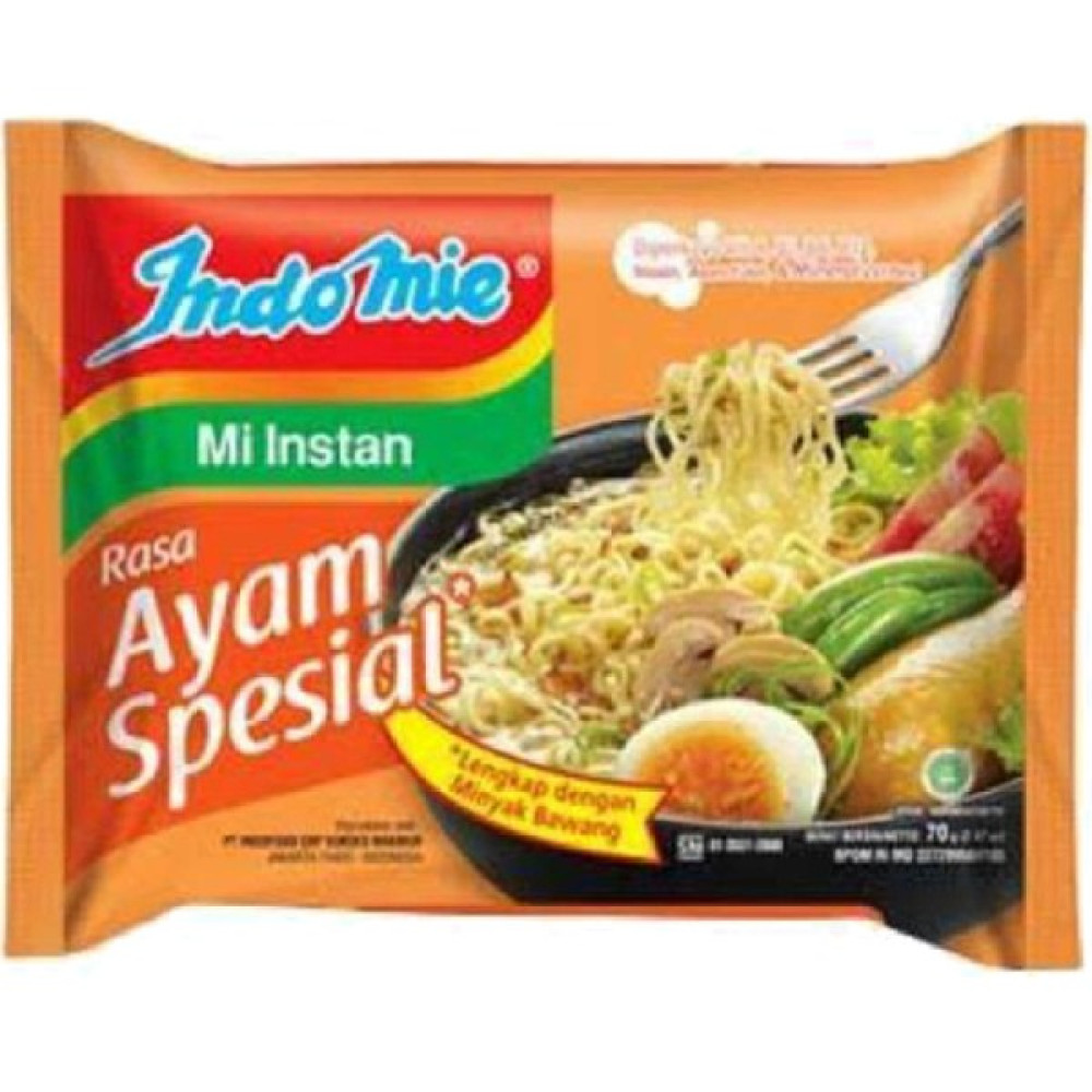 Indomie Noodles Ayam Spesial 68 gr 1 Paket Diğer Fiyatı