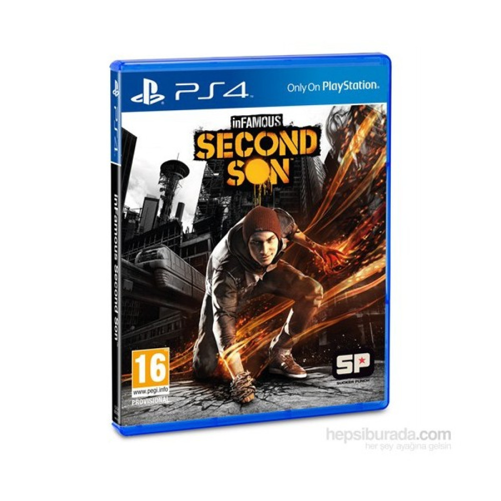 İnfamous Second Son PS4 (Türkçe Dublaj ve Altyazı Seçeneği) PlayStation 4 PS4 Oyunları Fiyatı