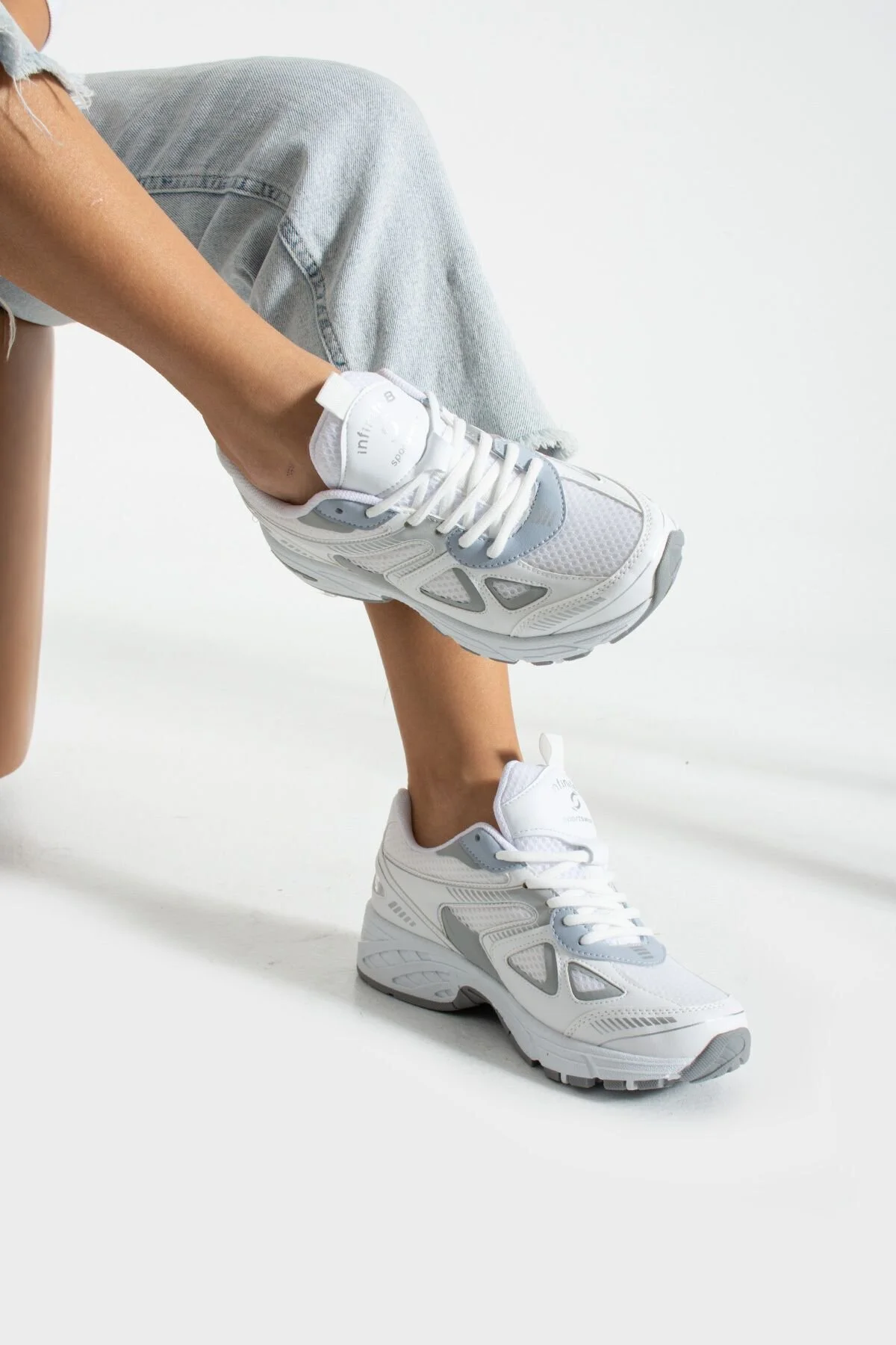 infinite8 Unisex Kadın Erkek Ortopedik Triko Spor Ayakkabı Sneaker 40 Beden" Spor Ayakkabı Fiyatı