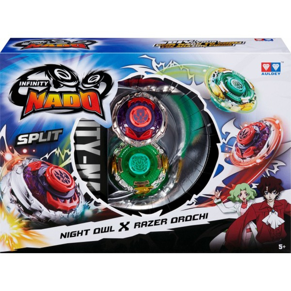 Infinity Nado Split Metal 2'li Set Night Owl & Razer Orochi Oyuncak Fiyatı