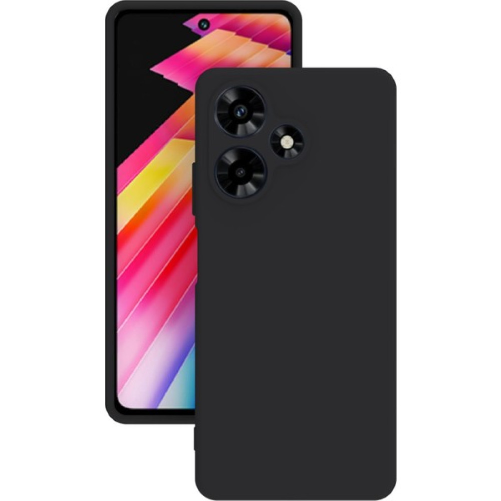Infinix Hot 30 Kılıf Kamera Korumalı Silikon Rubber Arka Kapak Siyah Cep Telefonu Kılıfı Fiyatı