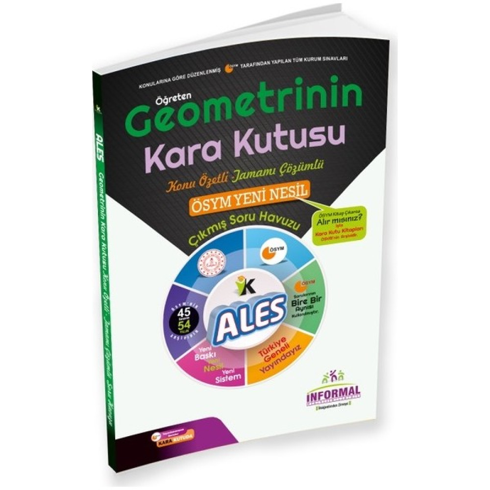 Informal Yayınları 2020 Geometrinin Kara Kutusu Konu Özetli Çıkmış Soru Havuzu ALES Fiyatı