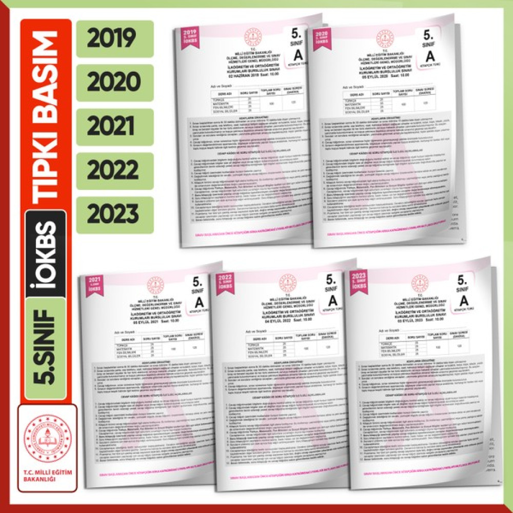 İnformal Yayınları 2024 5.sınıf Iokbs Bursluluk Çıkmış Soru Tıpkı Basım Türkiye Geneli Dijital Çözümlü Deneme Paketi Temel Yeterlilik Testi (TYT) Fiyatı