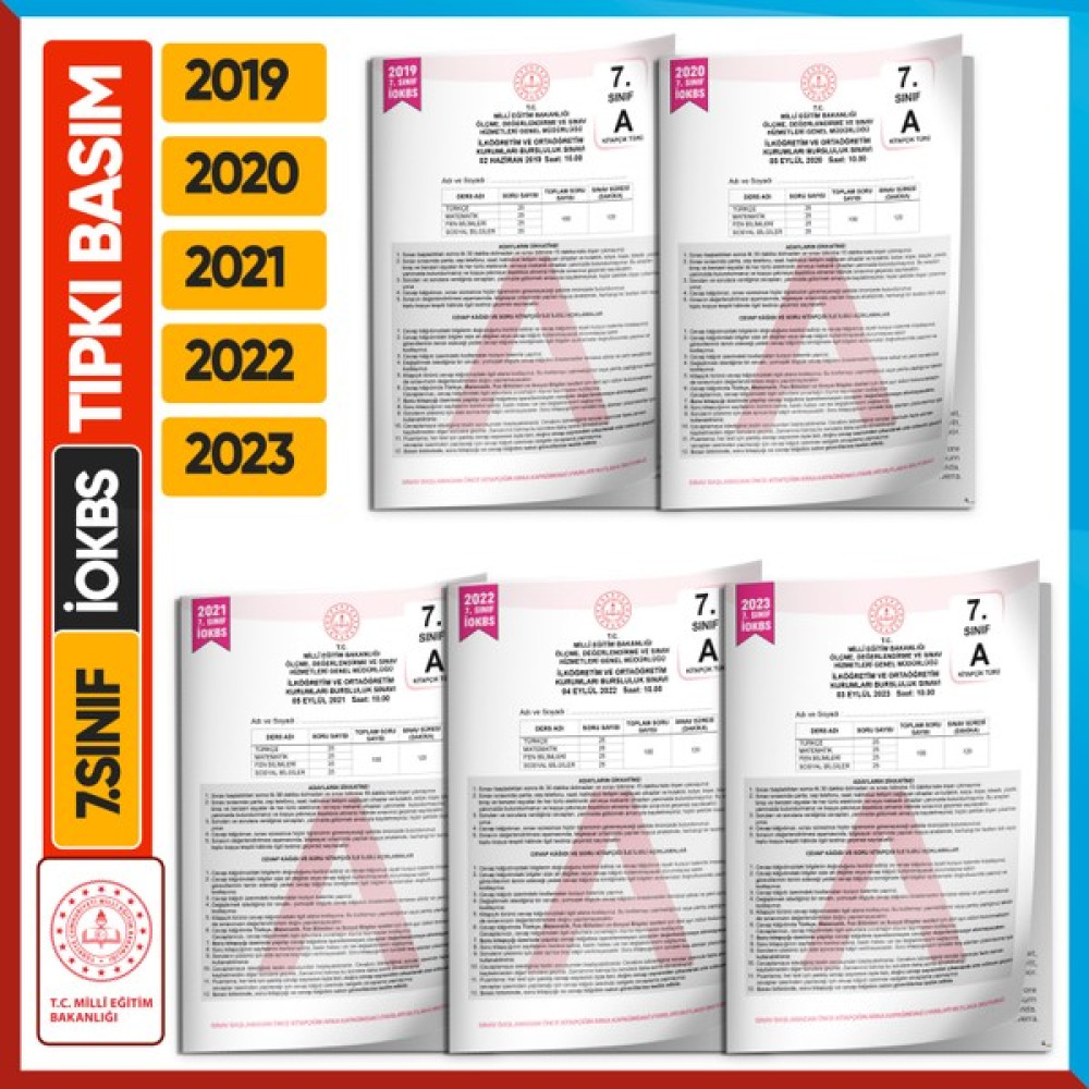 İnformal Yayınları 2024 7.sınıf iokbs Bursluluk Çıkmış Soru Tıpkı Basım Türkiye Geneli Dijital Çözümlü Soru Kitapçığı Temel Yeterlilik Testi (TYT) Fiyatı
