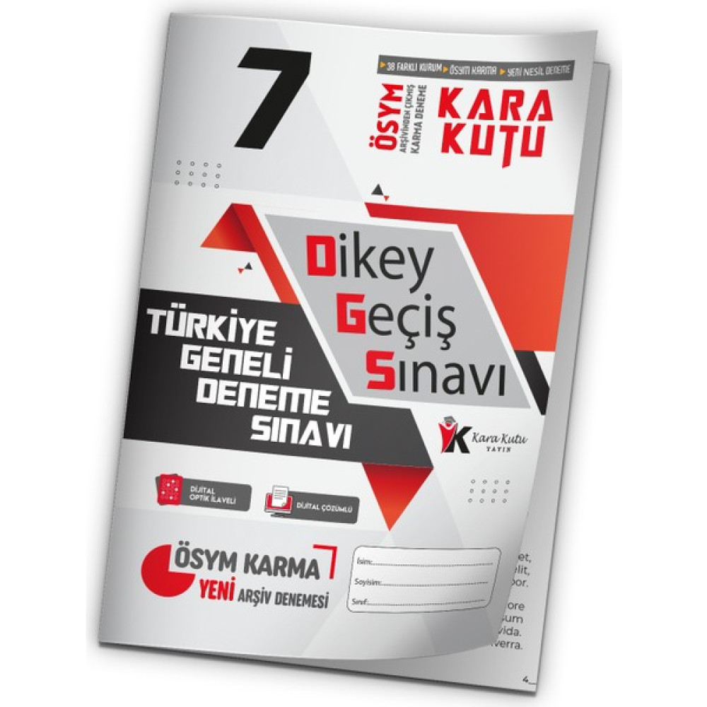 İnformal Yayınları 2024 Dgs Ösym Arşivi Karma Kara Kutu Çıkmış Soru Türkiye Geneli D. Çözümlü Deneme 10/7.kitapçık DGS Fiyatı