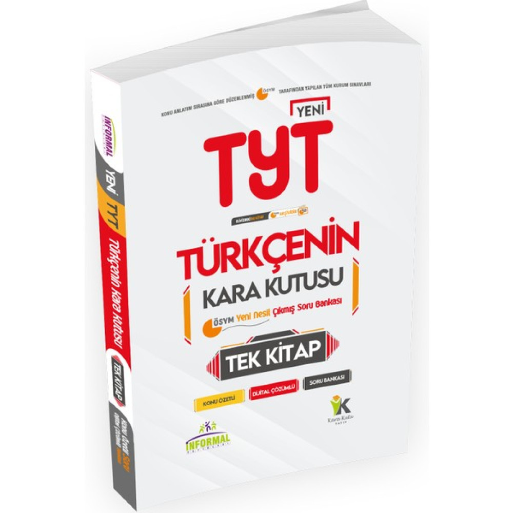 İnformal Yayınları Yks-Tyt Türkçenin Kara Kutusu Tek Kitap Konu Özetli D.çözümlü Ösym Arşiv Çıkmış Soru Bankası Temel Yeterlilik Testi (TYT) Fiyatı