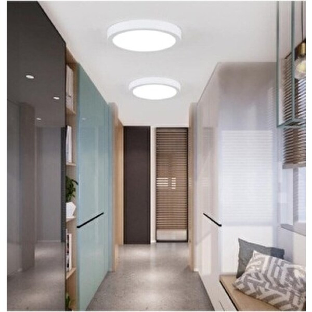 Informed 18W Yuvarlak Model Sıva Üstü LED Panel Armatür-Beyaz Işık - 6500K - Beyaz Işık Armatür Fiyatı