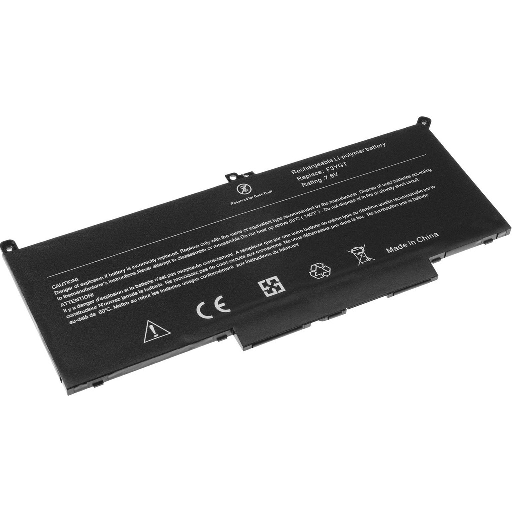İnfostar Dell Latitude 7280, 7290, 7380, 7390, F3YGT Notebook Bataryası - Ver.2 - 4 Cell Laptop Batarya Pil Fiyatı
