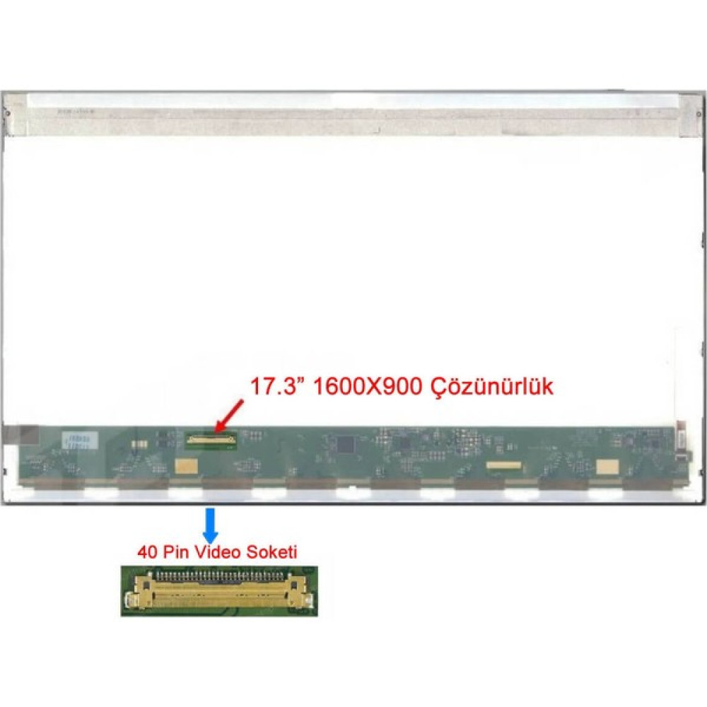 İnfostar LP173WD1-TLF1 LP173WD1 Tl F1 17.3" Standart 40 Pin Notebook LCD Ekran Panel Bilgisayar Yedek Parça Fiyatı