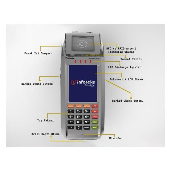 İnfoteks Fusion 410 G Yazar Kasa Pos