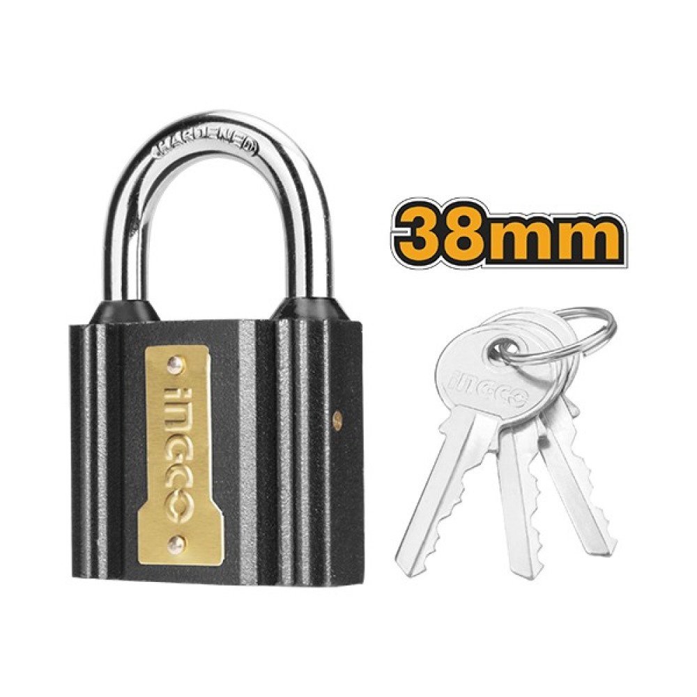 Ingco Demir Asma Kilit 38 mm DIPL0401 Oto, Bahçe, Yapı Market Fiyatı