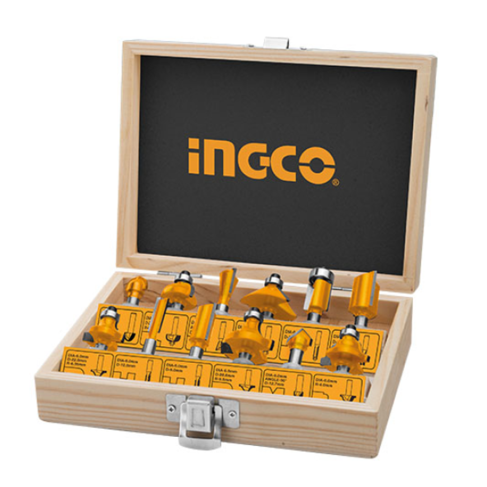 Ingco Freze Takimi 6Mm 12'Li Elektrikli El Aletleri Fiyatı