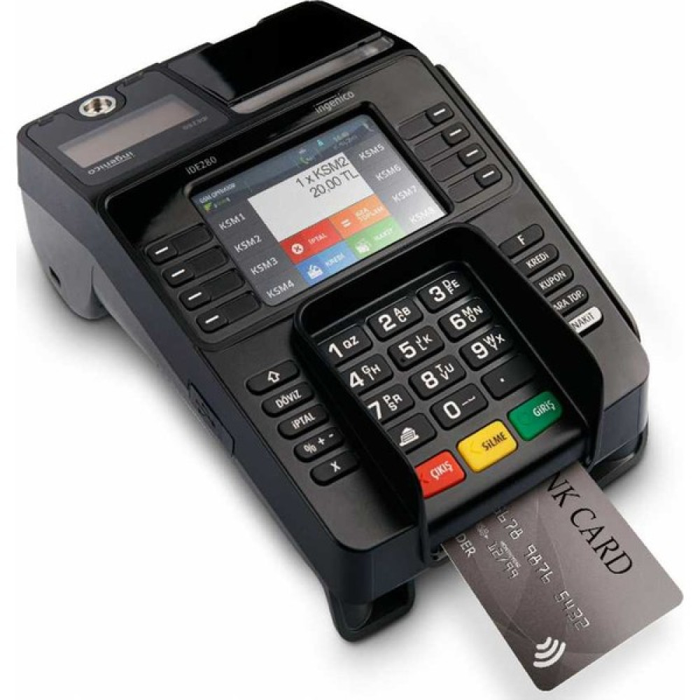 Ingenico IDE280 Yazar Kasa Pos Temassız Ödeme Özellikli Yazarkasa Fiyatı