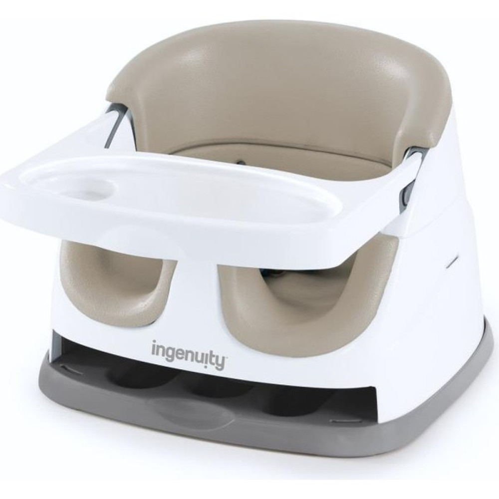 Ingenuity Baby Base Portatif Mama Sandalyesi Krem - Bej Portatif Mama Sandalyesi Fiyatı