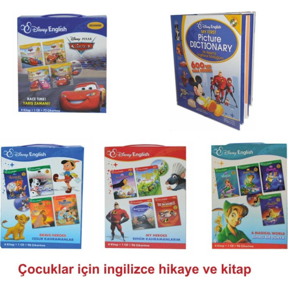 Ingilizce Hikaye Seti 16 Hikaye 1 Çalışma Kitabı Yabancı Dil Roman ve Öyküler Fiyatı